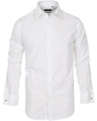 Laura Regular Fit Shirt Double Cuff White i gruppen Klder / Skjortor hos Asks Testmilj 7 (11000411r)