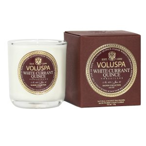 Classy VomitMaison Boxed Votive LightWhite Currant Quince Versaille i gruppen Lukta Smultron hos Asks Testmilj 7 (B003128)