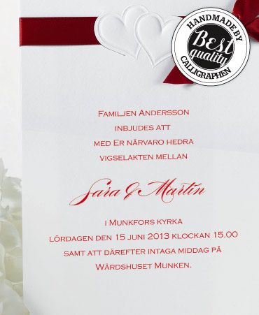 Personalisera Inbjudningskort i gruppen Inbjudningskort hos Asks Testmilj 7 (hmbc_nv)