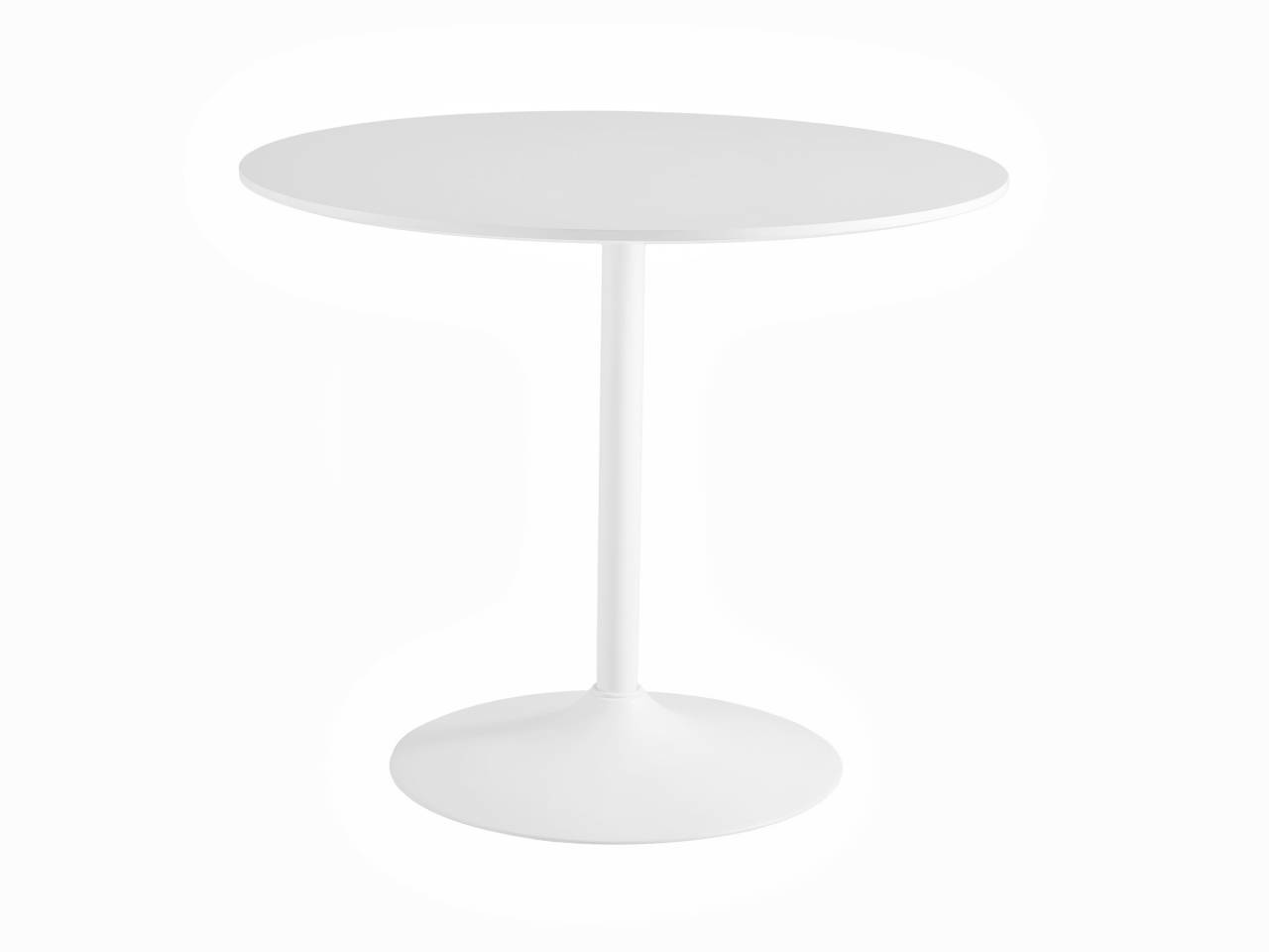 AURORA Bord 90 Vit + 4 SALTVIK Stol Vit