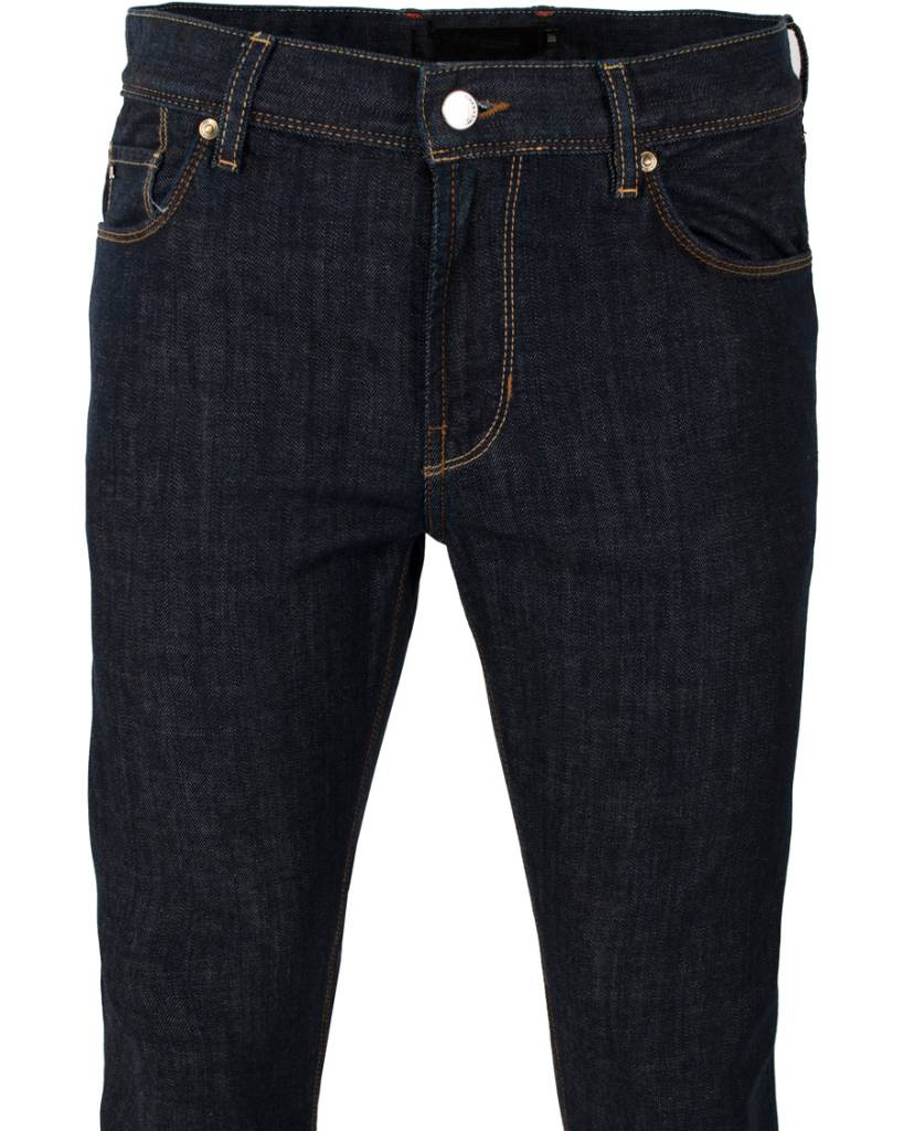 Valfred Lindeman Damien Raw Com Jeans Dark Blue