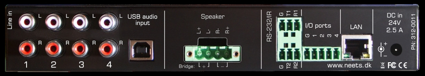 Ljudligf�rst�rkare 2x25W